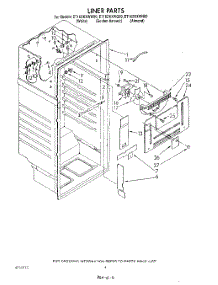 03 - Liner parts for Whirlpool Refrigerator ET16ZKXWN00 from AppliancePartsPros.com