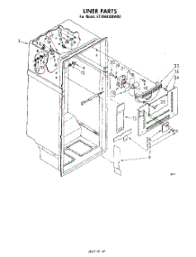 03 - Liner parts for Whirlpool Refrigerator ET18AKXMWR0 from AppliancePartsPros.com