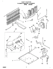 04 - Unit parts for Whirlpool Refrigerator ET16JMXDN01 from AppliancePartsPros.com