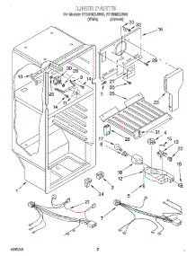 03 - Liner parts for Whirlpool Refrigerator ET18BMXJW00 from AppliancePartsPros.com