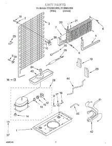 04 - Unit parts for Whirlpool Refrigerator ET18BMXJW00 from AppliancePartsPros.com