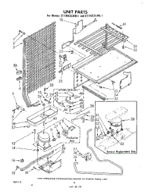 05 - Unit parts for Whirlpool Refrigerator ET14DCXLWR1 from AppliancePartsPros.com