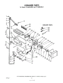 08 - Icemaker , Not Illustrated And Opti parts for Whirlpool Refrigerator ET16JMXLWR0 from AppliancePartsPros.com