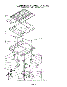 04 - Compartment Separator parts for Whirlpool Refrigerator ET16JKXRWR3 from AppliancePartsPros.com