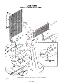 07 - Unit parts for Whirlpool Refrigerator ET16JMXRWR3 from AppliancePartsPros.com