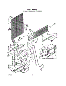 07 - Unit parts for Whirlpool Refrigerator ET14JKYSW00 from AppliancePartsPros.com