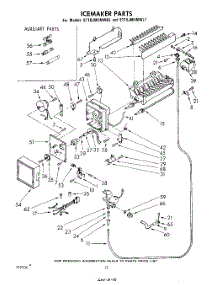 09 - Ice Maker , Not Illustrated parts for Whirlpool Refrigerator ET16JM1MWR1 from AppliancePartsPros.com