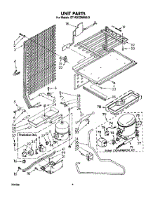 05 - Unit parts for Whirlpool Refrigerator ET14DC2MWR0 from AppliancePartsPros.com