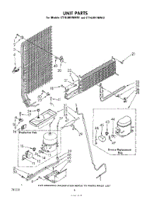 07 - Unit parts for Whirlpool Refrigerator ET16JM1MWR2 from AppliancePartsPros.com