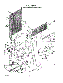 07 - Unit parts for Whirlpool Refrigerator ET16JMXRWR4 from AppliancePartsPros.com