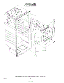 03 - Liner parts for Whirlpool Refrigerator ET14EKXRWR1 from AppliancePartsPros.com