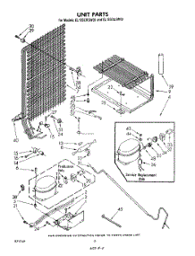 05 - Unit parts for Whirlpool Refrigerator EL13SCLSW00 from AppliancePartsPros.com