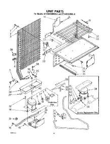 05 - Unit parts for Whirlpool Refrigerator ET14DCXMWL0 from AppliancePartsPros.com
