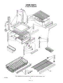 05 - Liner parts for Whirlpool Refrigerator EF19MKXSW01 from AppliancePartsPros.com