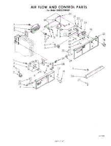 11 - Airflow And Control parts for Whirlpool Refrigerator EHD252SMWR1 from AppliancePartsPros.com