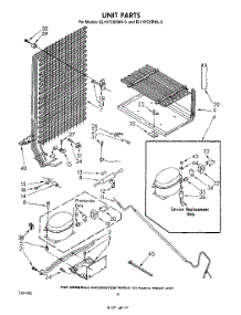 05 - Unit parts for Whirlpool Refrigerator EL11PCXRWR0 from AppliancePartsPros.com