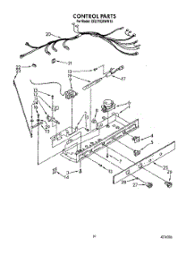 12 - Control parts for Whirlpool Refrigerator ED27RQXWW10 from AppliancePartsPros.com
