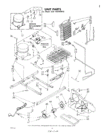 06 - Unit parts for Whirlpool Refrigerator EHD192VKWR0 from AppliancePartsPros.com