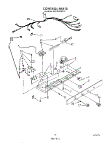 12 - Control parts for Whirlpool Refrigerator ED27RQXWW11 from AppliancePartsPros.com