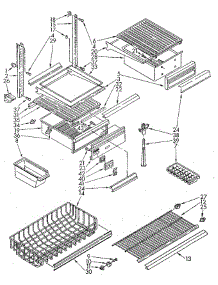 Liner parts for Whirlpool Refrigerator EF19MKXSM01 from AppliancePartsPros.com
