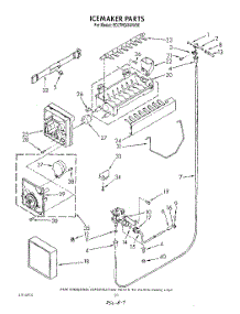 13 - Icemaker, Not Illustrated parts for Whirlpool Refrigerator ED27RQXWW00 from AppliancePartsPros.com