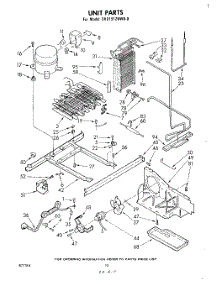 06 - Unit parts for Whirlpool Refrigerator EHD191ZKWR0 from AppliancePartsPros.com