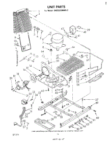 08 - Unit parts for Whirlpool Refrigerator EHD252SMWR2 from AppliancePartsPros.com