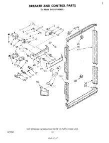 06 - Breaker And Control parts for Whirlpool Refrigerator EHB191AKWR1 from AppliancePartsPros.com