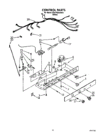 12 - Control parts for Whirlpool Refrigerator ED27RQXXW01 from AppliancePartsPros.com