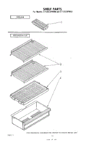 06 - Shelf , Lit / Optional parts for Whirlpool Refrigerator ET12ECXPWR0 from AppliancePartsPros.com