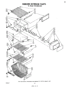 10 - Freezer Interior parts for Whirlpool Refrigerator ED25SMXLWR1 from AppliancePartsPros.com