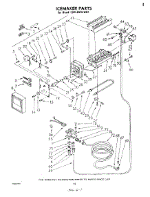 12 - Ice Maker parts for Whirlpool Refrigerator ED25SMXLWR1 from AppliancePartsPros.com