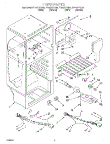 03 - Liner, Lit / Optional parts for Whirlpool Refrigerator ET14JKXGW00 from AppliancePartsPros.com