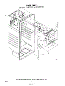 03 - Liner parts for Whirlpool Refrigerator ET16EPXPWR0 from AppliancePartsPros.com