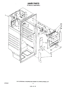 03 - Liner parts for Whirlpool Refrigerator ET16EK1PWR2 from AppliancePartsPros.com
