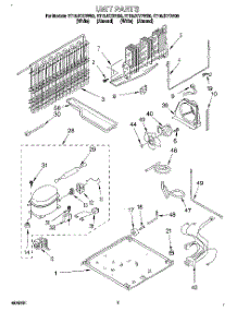 04 - Unit parts for Whirlpool Refrigerator ET16JKXDW00 from AppliancePartsPros.com