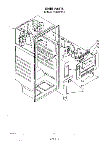 03 - Liner parts for Whirlpool Refrigerator ET16EK1PWR1 from AppliancePartsPros.com