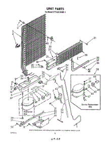 07 - Unit parts for Whirlpool Refrigerator ET16EK1PWR1 from AppliancePartsPros.com