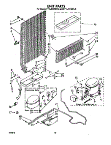 06 - Unit parts for Whirlpool Refrigerator ET14JKXMWL6 from AppliancePartsPros.com