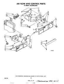 05 - Airflow And Control parts for Whirlpool Refrigerator ED25SMXLWR2 from AppliancePartsPros.com