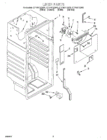 02 - Liner parts for Whirlpool Refrigerator ET14NKXEN00 from AppliancePartsPros.com