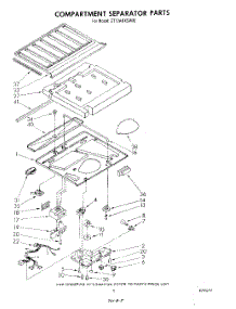04 - Compartment Separator parts for Whirlpool Refrigerator ET12AKXSW00 from AppliancePartsPros.com