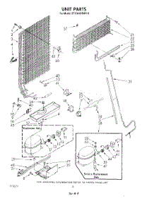 07 - Unit parts for Whirlpool Refrigerator ET12AKXSW00 from AppliancePartsPros.com
