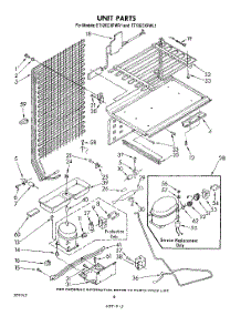 05 - Unit parts for Whirlpool Refrigerator ET12ECXPWR1 from AppliancePartsPros.com