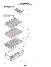 06 - Shelf, Not Illustrated parts for Whirlpool Refrigerator ET12ECXPWR1 from AppliancePartsPros.com