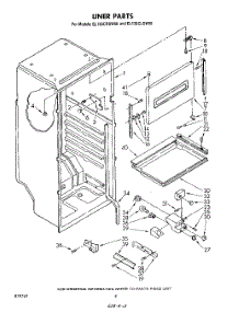 03 - Liner, Lit / Optional parts for Whirlpool Refrigerator EL13SCRSW00 from AppliancePartsPros.com