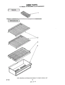 06 - Shelf parts for Whirlpool Refrigerator ET12DCXLWR0 from AppliancePartsPros.com