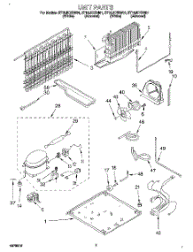 04 - Unit parts for Whirlpool Refrigerator ET16JKXBN01 from AppliancePartsPros.com