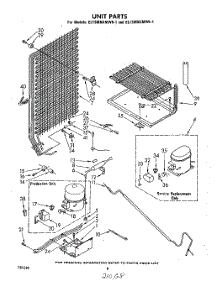05 - Unit parts for Whirlpool Refrigerator EL15MNXMWR1 from AppliancePartsPros.com
