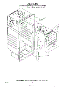 03 - Liner parts for Whirlpool Refrigerator ET16AKXSW10 from AppliancePartsPros.com